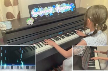 【Innocent flower（フル）／水瀬いのり】ピアノ 弾いてみた 11歳