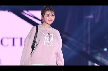 香音、美脚際立つミニスカコーデ ピンク×レースで春らしさ満点【TGC2025S/S】