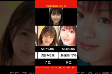 平祐奈に似てるAV女優ベスト10 【AI解析】