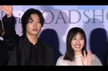 IMP.佐藤新＆渡邉美穂、青春エピソードを披露！　W主演映画「青春ゲシュタルト崩壊」完成披露試写会（佐藤新；IMP. 渡邉美穂 瀬戸朝香 戸田菜穂 田辺桃子 新井美羽 藤本洸大）
