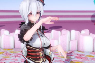 【MMD】 おまえも♡  Lady Haku