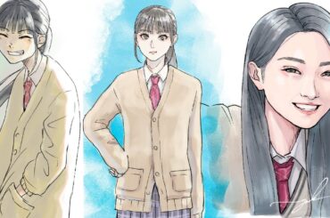 【イラストメイキング】櫻坂46 山崎天 サクコイ　- Illustration Process -