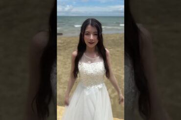 撮影のオフショットです💞