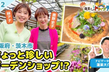 【蓬莱さんのドライブ予報＃32】大阪・茨木市「動物＆植物＆カフェ」で癒やし体験
