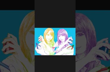 【乃木坂46】賀喜遥香&筒井あやめ【量産型リカ】【祝放送決定】【イラスト】#shorts