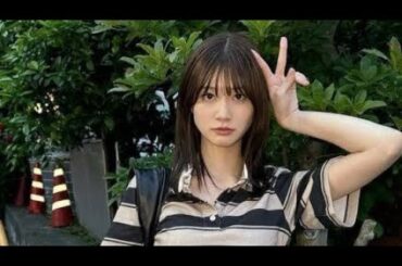 暑すぎる初夏に爽やかコーデ披露✨生見愛瑠「珍しくボーダーです」ラーメンでご褒美タイムも🍜☀️ #めるのふく