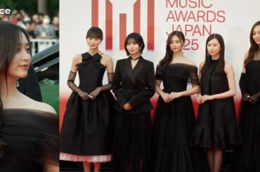 【顔アップ有】乃木坂46、美しすぎるレカペ　MUSIC AWARDS JAPAN 2025