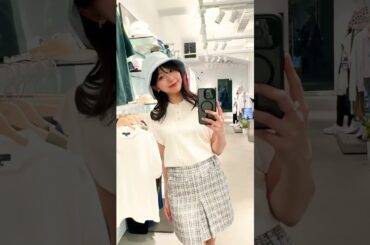 春夏のさわやかコーデってときめくね💘#塩川菜摘 #セントフォースゴルフクラブ #ゴルフ女子 #ゴルフ #ゴルフアパレル #ゴルフウェア #ゴルフファッション #キャロウェイ#トラヴィスマシュー