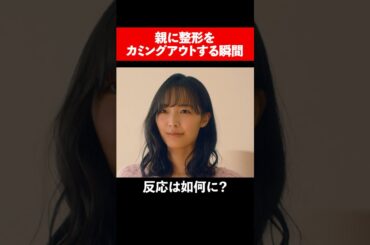 両親の反応って気になりますよね... #続きはbumpで #ショートドラマ #整形 #整形シンデレラ