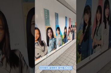 富田鈴花の歴代個人パネルたち！ #日向坂46 #富田鈴花 #すーじー #渋谷TSUTAYA #シブツタ