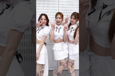 #Mステ で #LOVELINEJP_Challenge 🥼♡#RIO #MIIHI #NINA#NiziU #니쥬 #WithU #LOVELINE_JP #NiziU_LOVELINE_JP