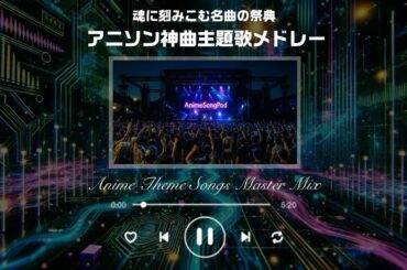 【神曲集】懐かしのアニソンメドレー｜心を揺らすエモい主題歌たち【永久保存TVサイズ版】