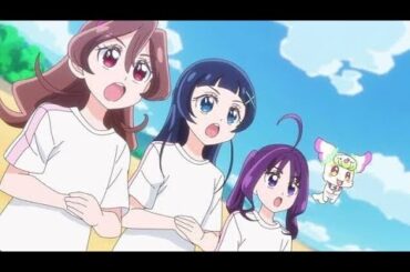 ＜キミとアイドルプリキュア♪＞第16話「満開！特訓！はなみちタウンフェス！」　ライブ依頼　田中の特訓メニューでファンサ1000本ノック