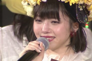 NMB48市川美織 卒業公演 セレモニー180501