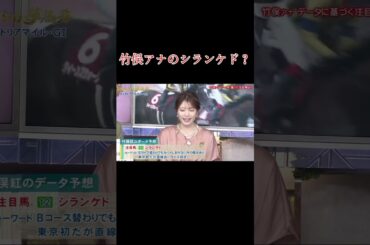 竹俣アナのシランケド？#競馬 #フジテレビ #しらんけど #ヴィクトリアマイル