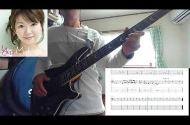 [ベース弾いてみた]お願いジュンブライト( 牧野由依 )