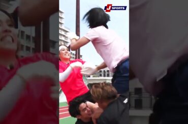 【霊長類最強女子vs.野獣】豪華アスリートのみなさんで騎馬戦対決！🔥