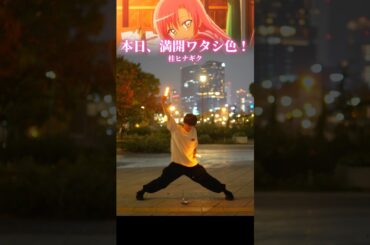 H.I.N.A！ヒナギク！ﾊｲﾊｲ！【本日、満開ワタシ色！/桂ヒナギク】【ホウホウ】#ヲタ芸 #shorts