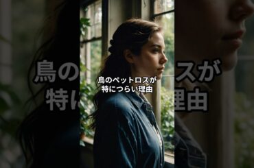 鳥のペットロスが特につらい理由