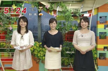 女子アナ　高見侑里　めざまし　20110401