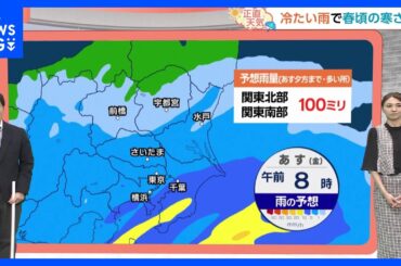 【5月30日 関東の天気】あす（30日）は万全の雨対策を｜TBS NEWS DIG