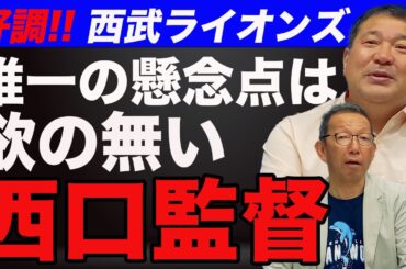 【西武ライオンズ】首位の可能性も懸念点は西口監督