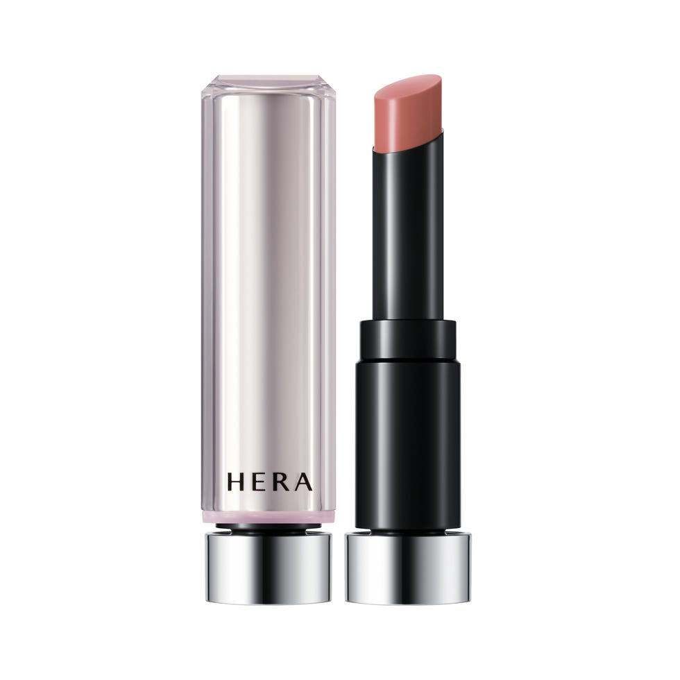 hera lipstick in sleek packaging with a nude shade