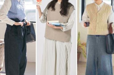 ハイセンスな“ベスト”の重ね着コーデ5選。ガーリーにもボーイッシュにもハマる【FUDGE FRIEND おしゃれさんの毎日コーディネート】 | FUDGE FRIEND | ファッション