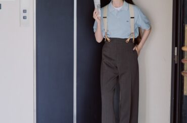 ライトブルー×ブラウンって、洒落た組み合わせって知ってた？【FUDGE 6月号連動企画-Tシャツ、ポロシャツ、シャツをきちんと着ましょう | DAY 10】 | FUDGE FRIEND | ファッション