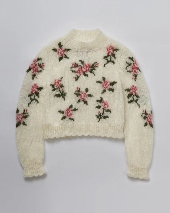 フローラルハンドニットセーター 103,400円