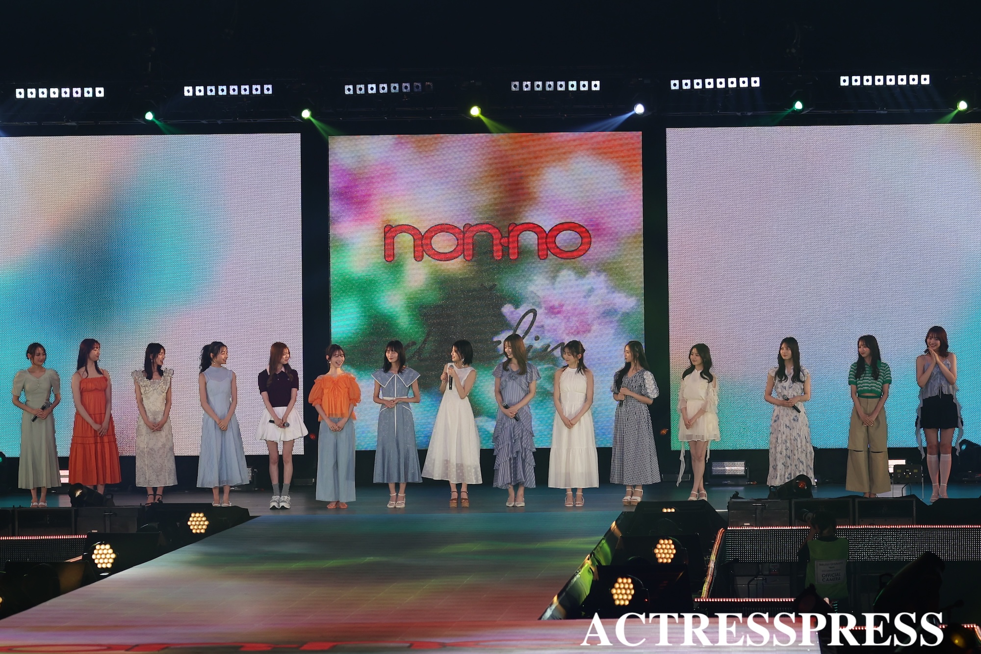 小坂菜緒(non-no MODEL)GirlsAward 2025 S/S. 撮影：ACTRESS PRESS（アクトレスプレス）
