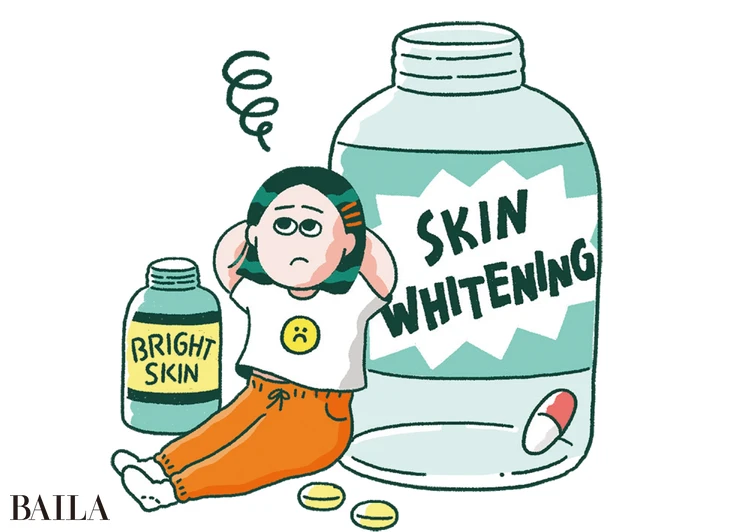 ブライトニングの インナーケアで 効果を感じられないのですが…