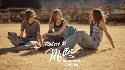ビューティフルピープル × ロバート・ピー・ミラーキャンペーンヴィジュアル