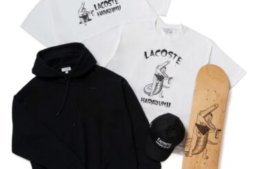 ラコステが原宿店限定で展開する「My Lacoste Artist Program」。7回目となる今回はESOWとタッグ | FASHION