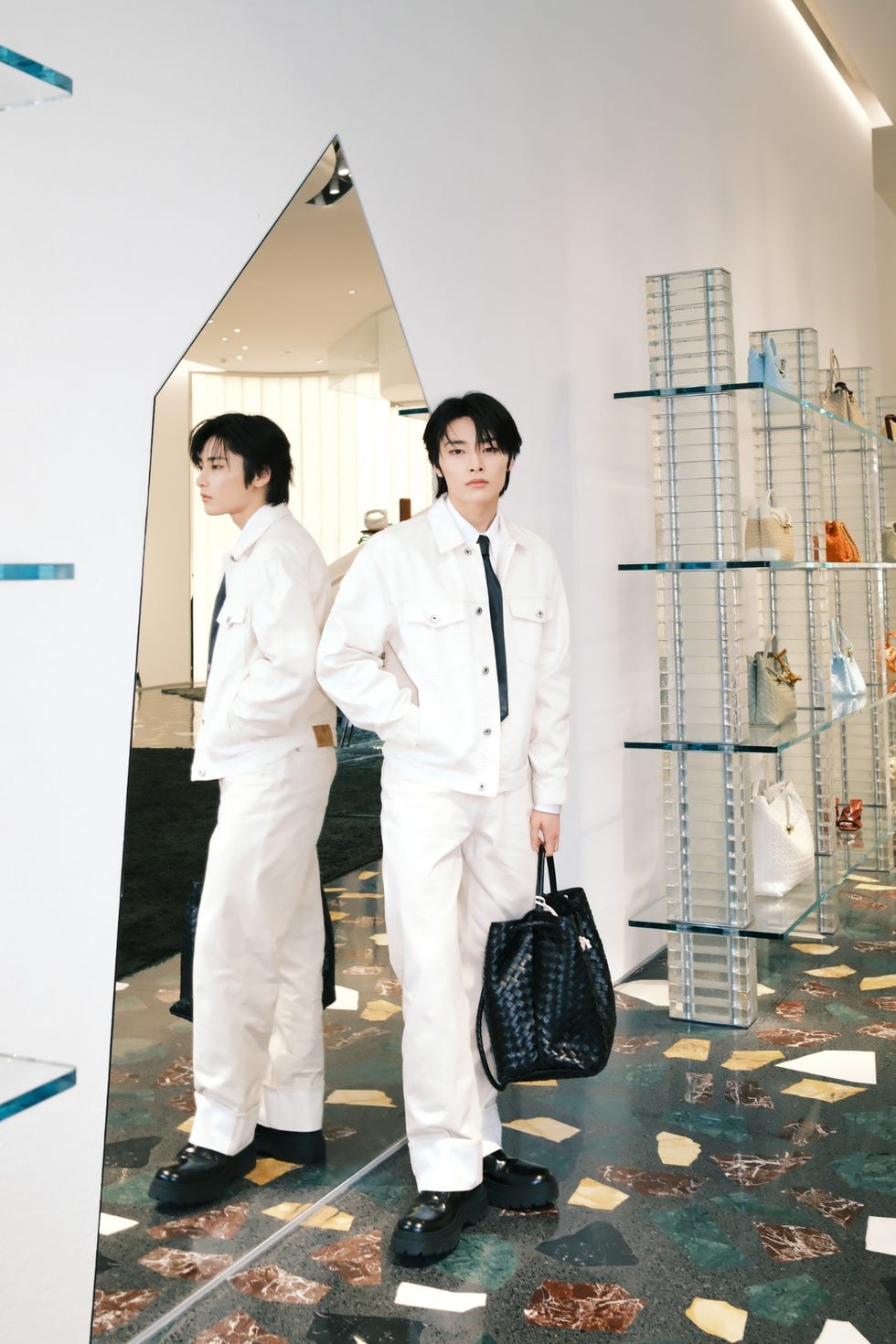 bottega veneta stray kids in