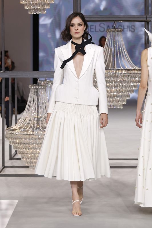 Image may contain Elena Lyadova Person Adult Wedding Clothing and Coat