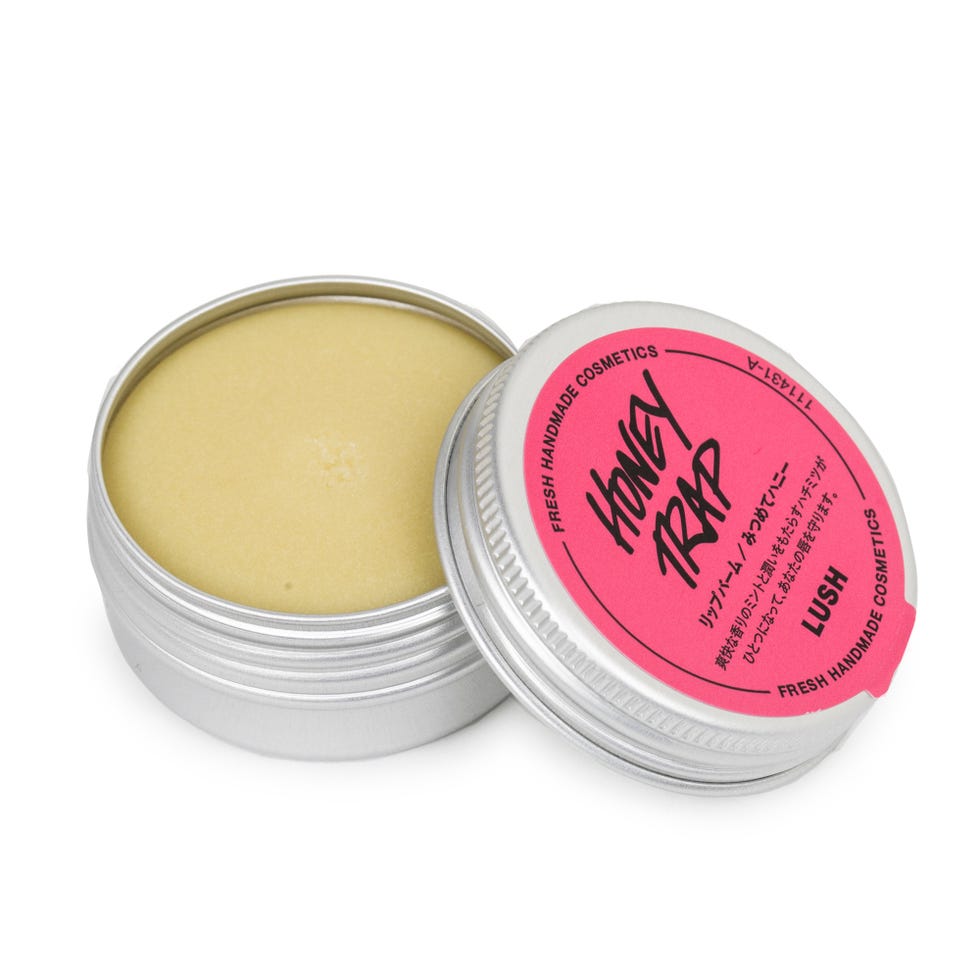 lip balm tin featuring honey trap product