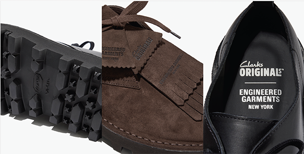【画像】CLARKS ORIGINALS X ENGINEERED GARMENTS
