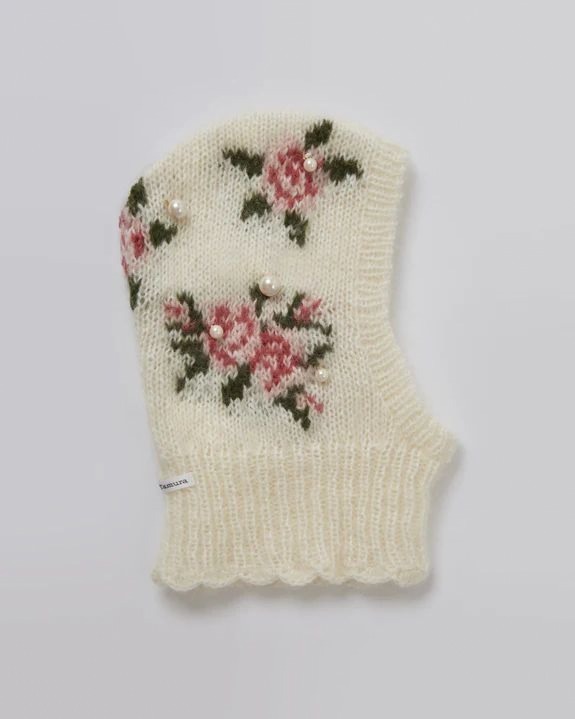 フローラルハンドニットバラクラバ 36,300円