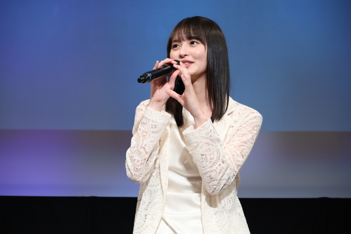 遠藤さくら(乃木坂46)主演『トラックガール２』完成披露試写会に望月歩、山野海が登壇 作品への思い、撮影裏話を明かす