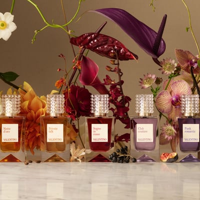 ヴァレンティノ ビューティのクチュールフレグランスコレクション