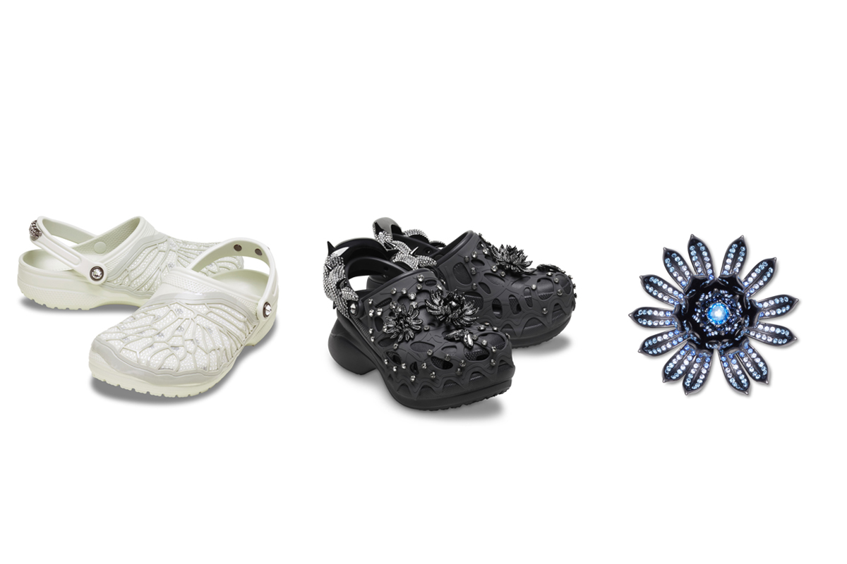 「クロックス」と「スワロフスキー」のコラボアイテム