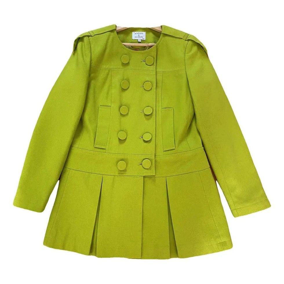 Lime Green Coat