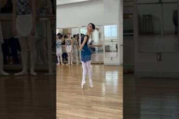 「ジゼル」よりパ・ド・シスのリハーサル【山内優奈】