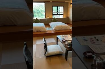 これが昼神温泉♨️日長庵🌙桂月‼️エアウィーヴ🛏️だった😱…‼️