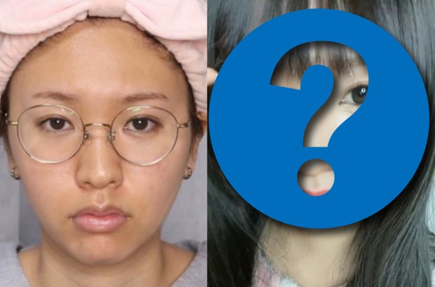 ものまねメイクでT”WICE・モモ”そっくりに激変した芹咲りいなさん