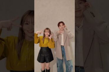 #Da_ice #花村想太 さんと #ビバアイドル 🐱🎀デビュー前にお会いしたことのある #わかちー が #コラボ していただきました🅰️💙 #avex #i_Ris #若井友希