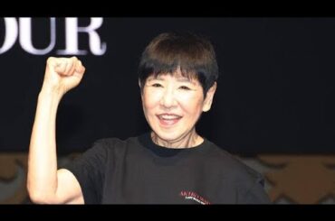 和田アキ子「おすもうさん…普通に190センチに」横綱昇進した大の里等身大パネルと張り合う