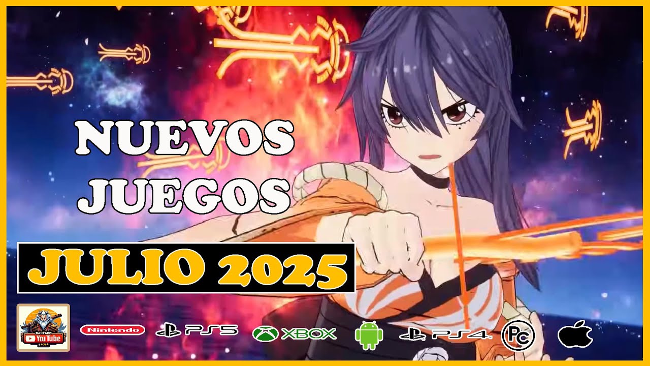 LOS 14 NUEVOS VIDEOJUEGOS QUE SALEN EN JULIO 2025 LOS 14 NUEVOS VIDEOJUEGOS QUE SALEN EN JULIO 2025