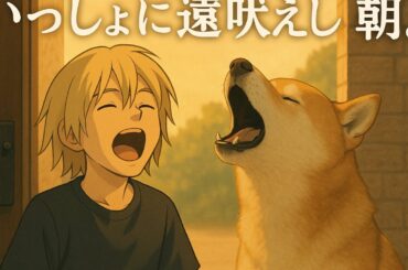 【柴犬飼い主55歳】いってらっしゃいの遠吠え…涙が止まらない朝